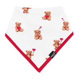 Kyte Baby Bib - Bear Hearts