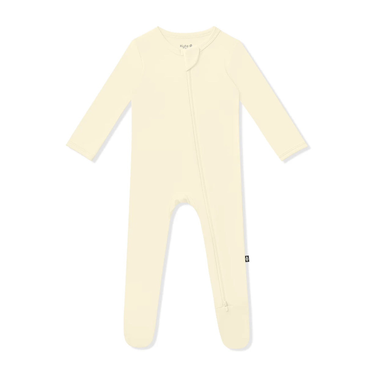 Kyte Zippered Footie in Chamomile