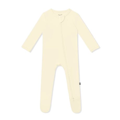 Kyte Zippered Footie in Chamomile