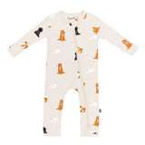 Kyte Baby Zippered Romper - Fluffy Dog
