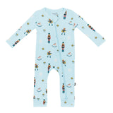 Kyte Baby Zippered Romper in Nutcracker