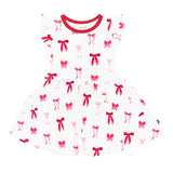 Kyte baby Pocket Dress in Small Love Bow