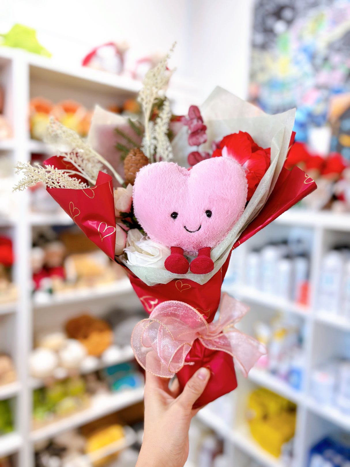 Valentine’s Day Cuddle Bouquet/ Box Wrapping