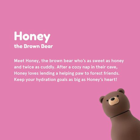 Asobu - Brown Bear Bestie Bottle