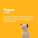 Asobu Bestie Water Bottle - Beige Dog