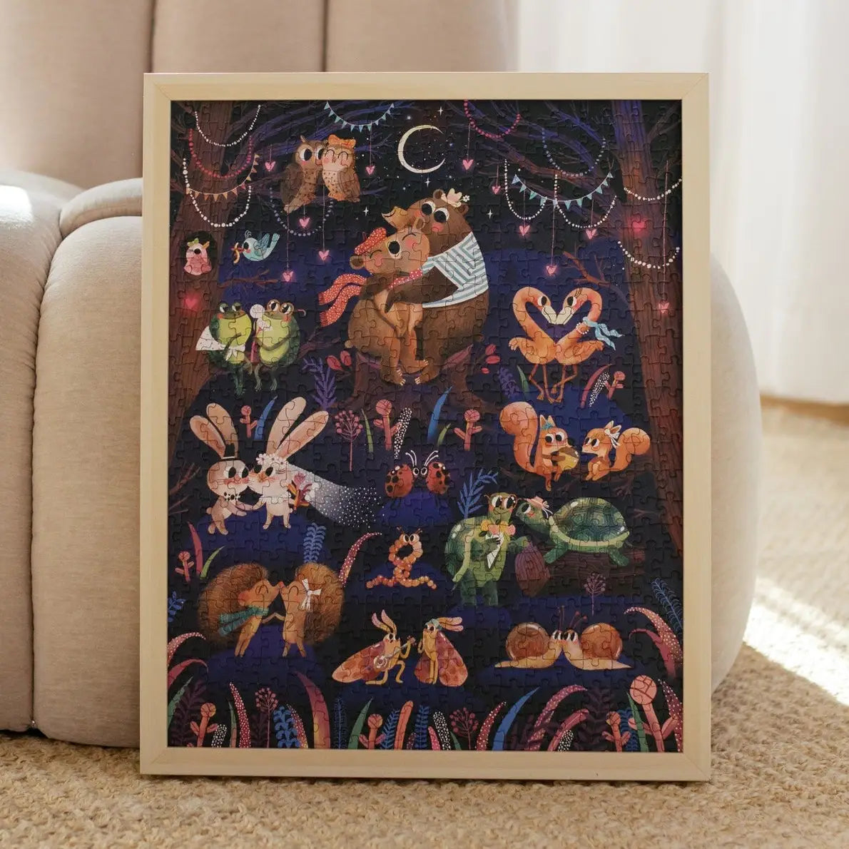 Once Upon a Puzzle - Courting Critters 500 Piece