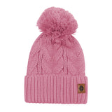 Kyte Baby Chunky Cable Knit Beanie - Apple Blossom