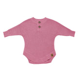 Kyte Baby Chunky Knit Romper - Apple Blossom (6-12M)