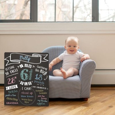 Pearhead All About Baby Chalkboard