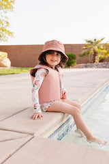 Current Tyed Swim Vest - Blush (Medium 3-6Y)