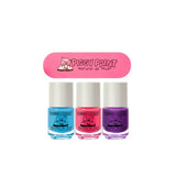 Piggy Paint 3 Pack & file- Sea-Quin, Forever Fancy, Girls Rule