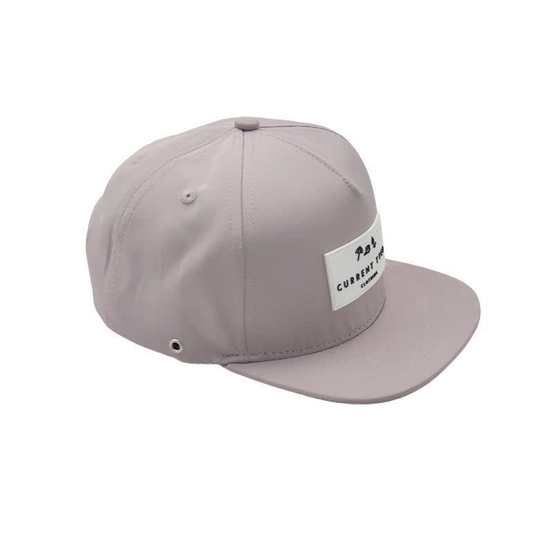 Current Tyed Classic Waterproof Snapback Hats - Dusty Lilac