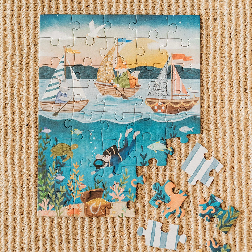 Once Upon a Puzzle - Ocean Explorers 40 Piece Mini