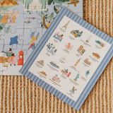 Once Upon a Puzzle - Around the World! A Look & Find Adventure 100 Piece