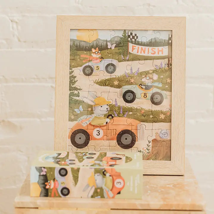 Once Upon a Puzzle - Little Racers 40 Piece Mini