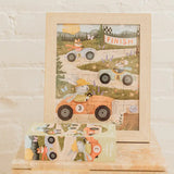 Once Upon a Puzzle - Little Racers 40 Piece Mini