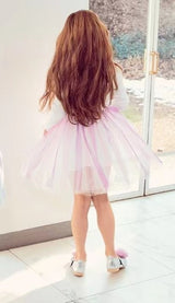 PH Rainbow Glitter Tutu Dress