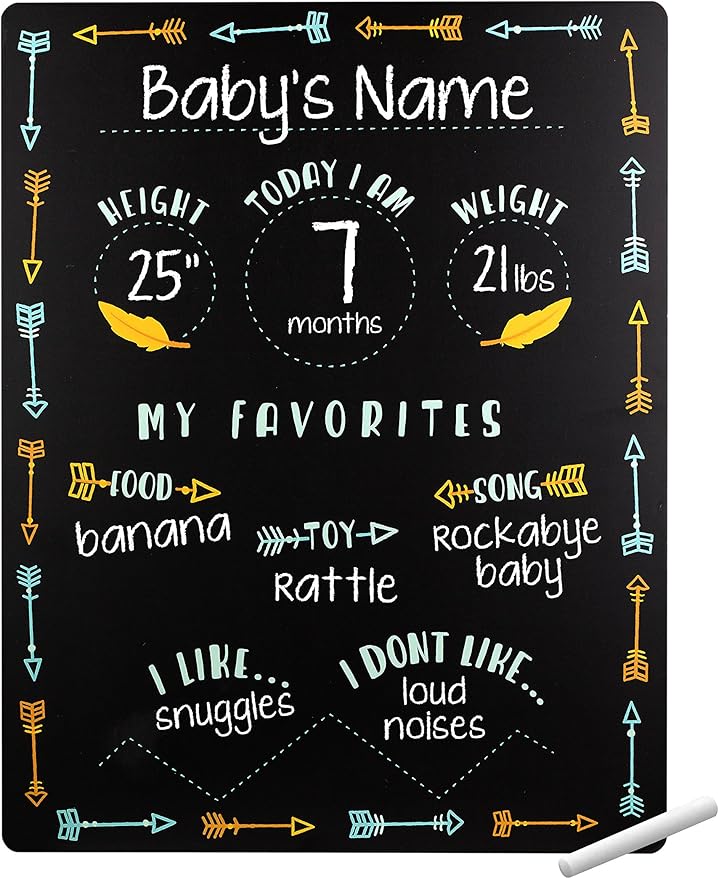 Baby's Highlights Chalkboard (White Chalk included)