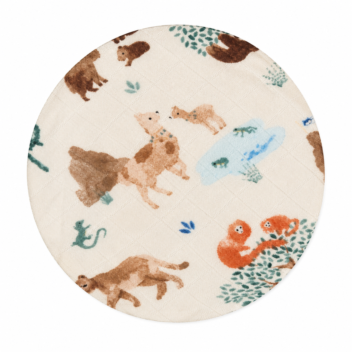 Loulou Lollipop Hooded Towel Set - Llama Adventures