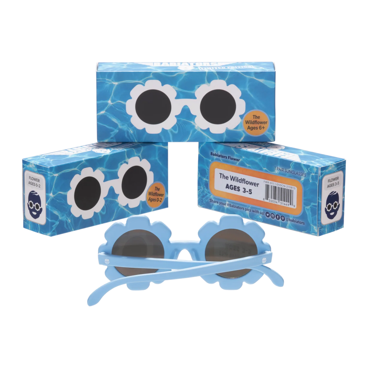 Babiators Non-polarized Flower Sunglasses | Mirrored "The Wild Flower"