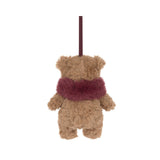 Jellycat Bartholomew Bear Winter Warmer Decoration