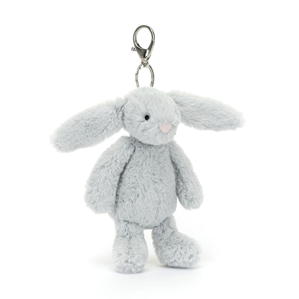Jellycat Bashful Silver Bunny Bag Charm – Mini Wonders Canada