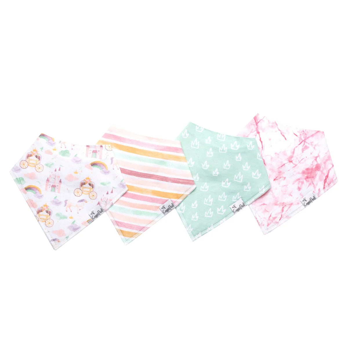 Copper Pearl Baby Bandana Bibs - Enchanted