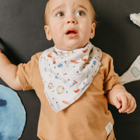 Copper Pearl Baby Bandana Bibs - Neil