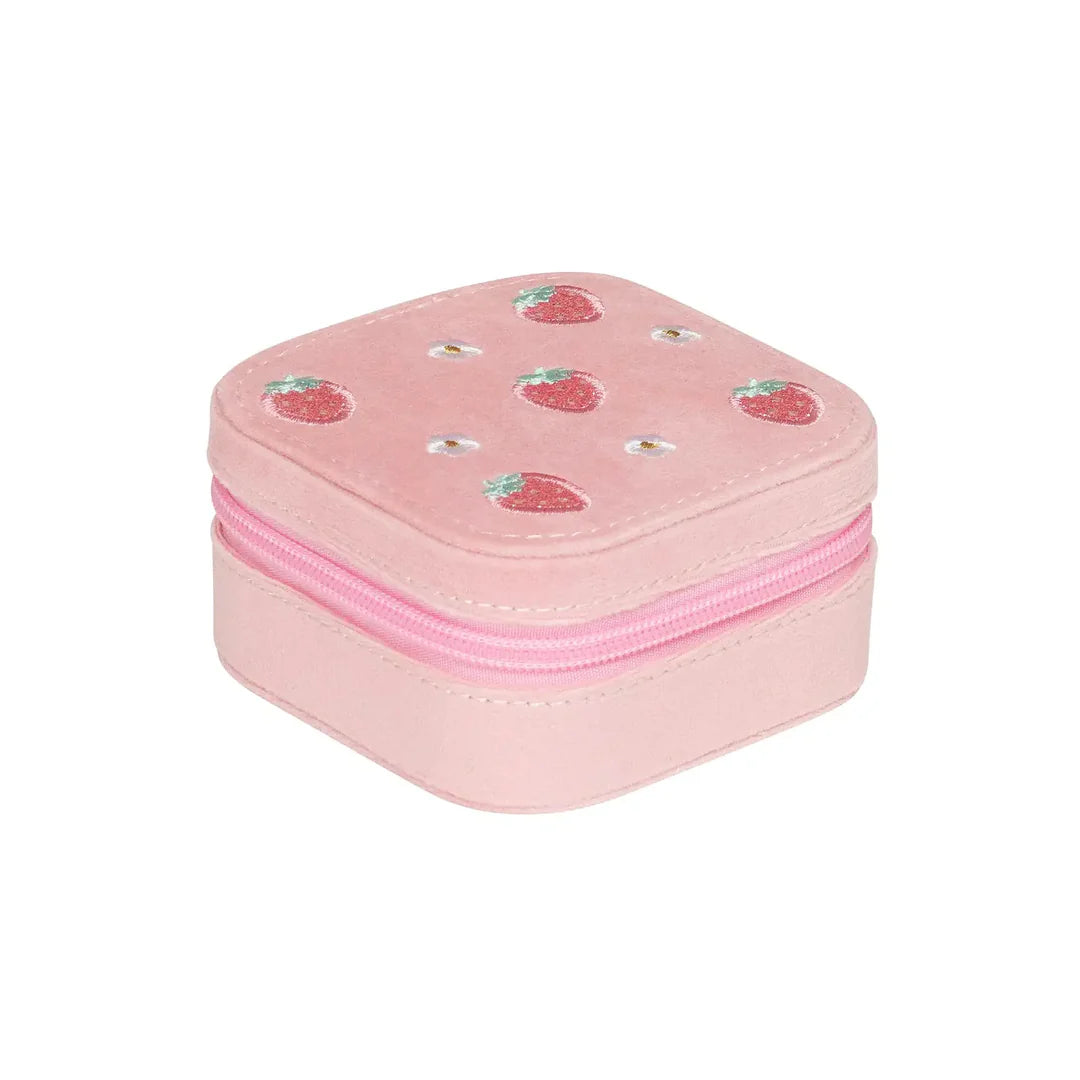 Rockahula Sweet Strawberry Square Jewelry Box