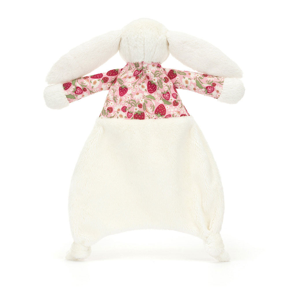 Jellycat Blossom Cream Bunny 'Berry' Comforter – Mini Wonders Canada