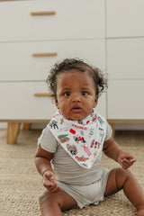 Copper Pearl Baby Bandana Bibs - Christmas Classics
