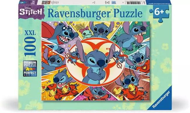 Ravensburger Children’s Jigsaw Puzzle - Disney Stitch My Own World (100pc)