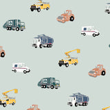 Kyte Baby - Zippered Footie in City Vehicles