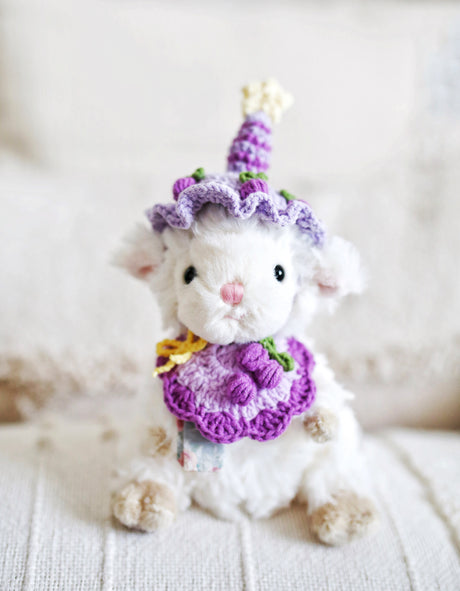 Design & Delight Gifts Grape Party Crochet Outfit Set 🍇⭐