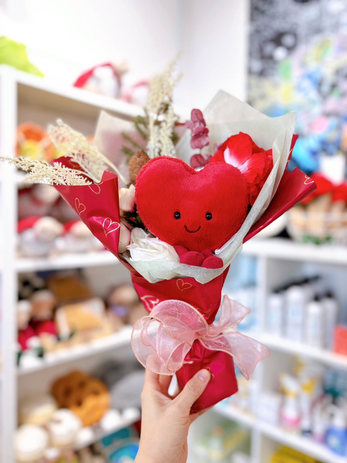 Valentine’s Day Cuddle Bouquet/ Box Wrapping