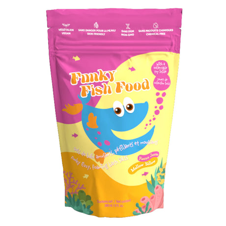 Loot Toy Funky Fish Foods - Mellow Yellow