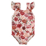 Current Tyed Ruffle Shoulder One Piece - The "Harper"