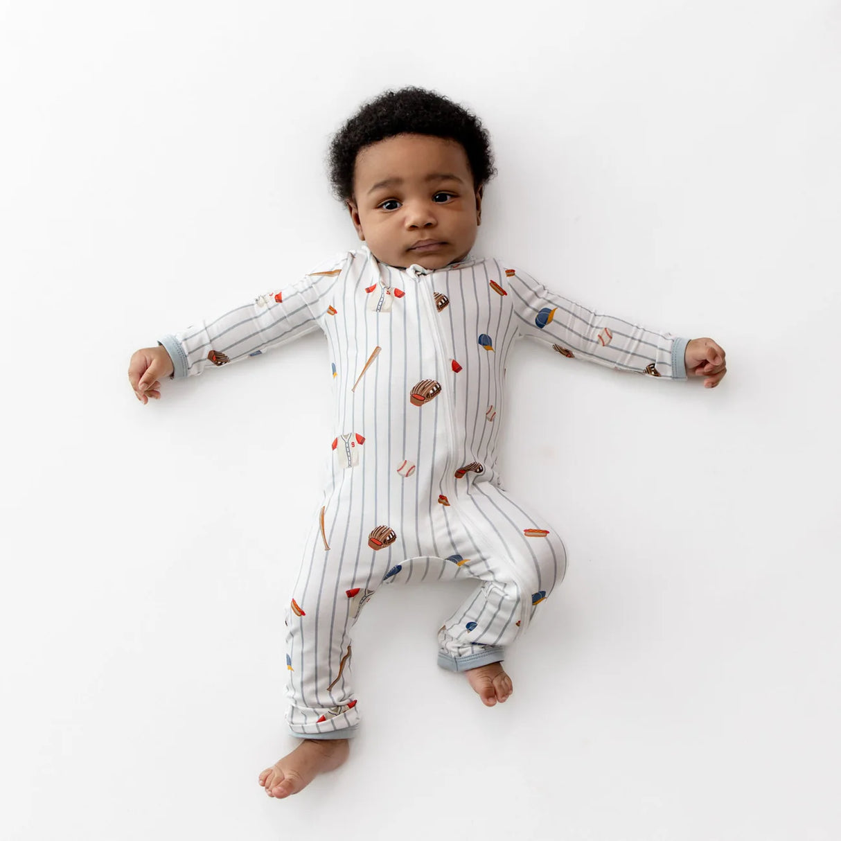 Kyte Zippered Romper - Home Run