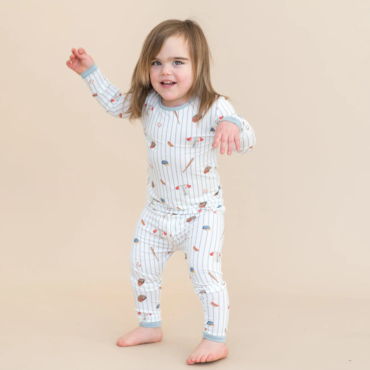 Kyte Baby Long Sleeve Pajamas - Home Run