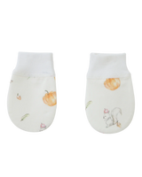 Blara Organic Gift Box Natural Color with Squirrel Print