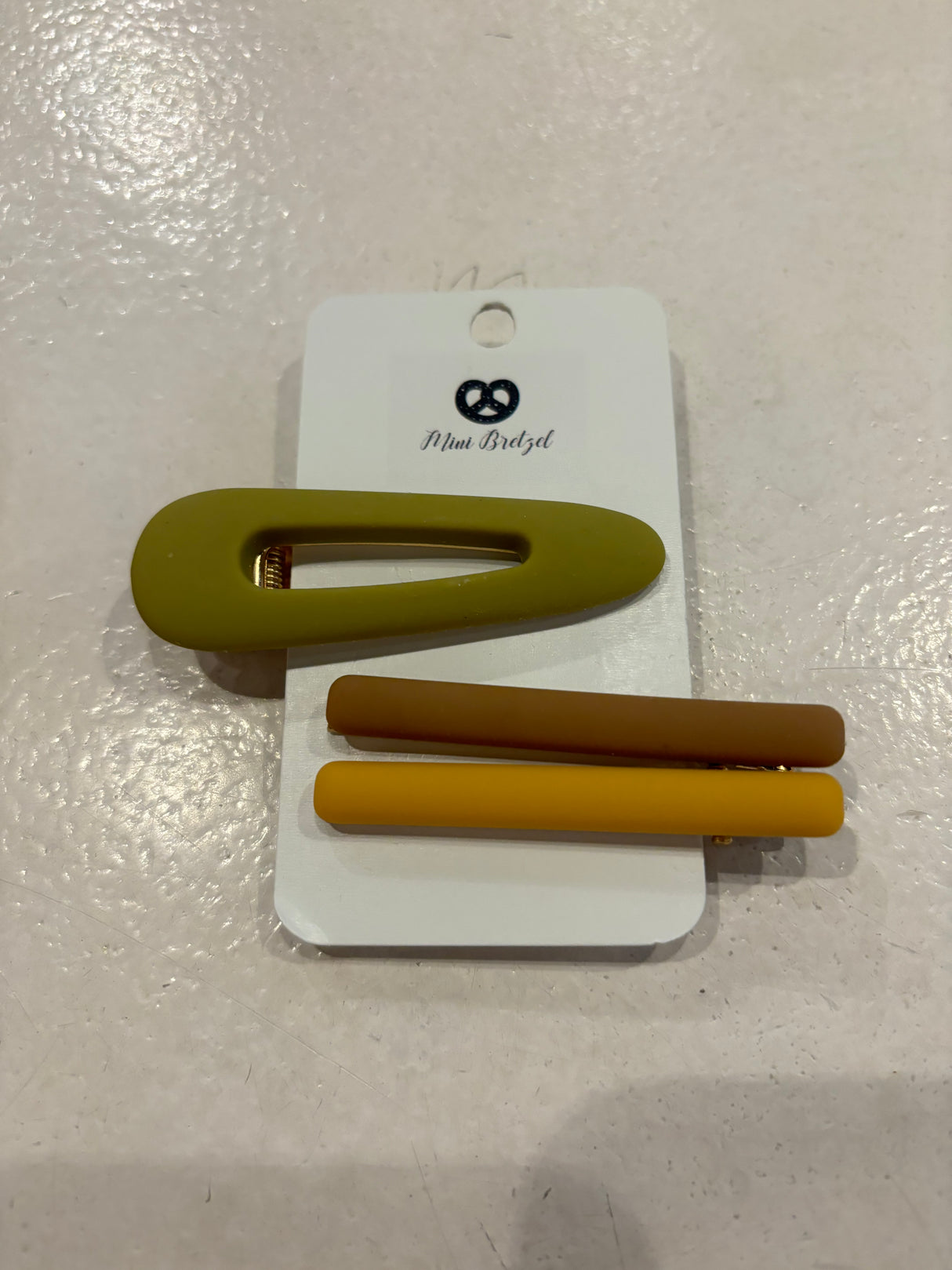 mini Bretzel clip set - Trio 1