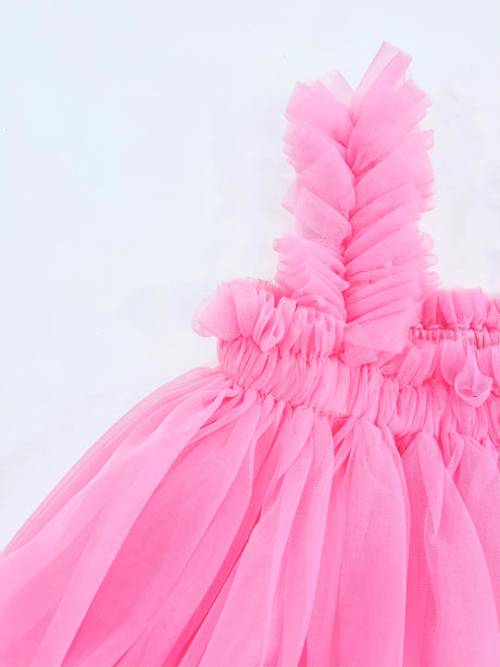 DOLLY PINK PLEASE! 2 WAY TUTU DRESS BEACH COVER UP Aurora Bubblegum pink