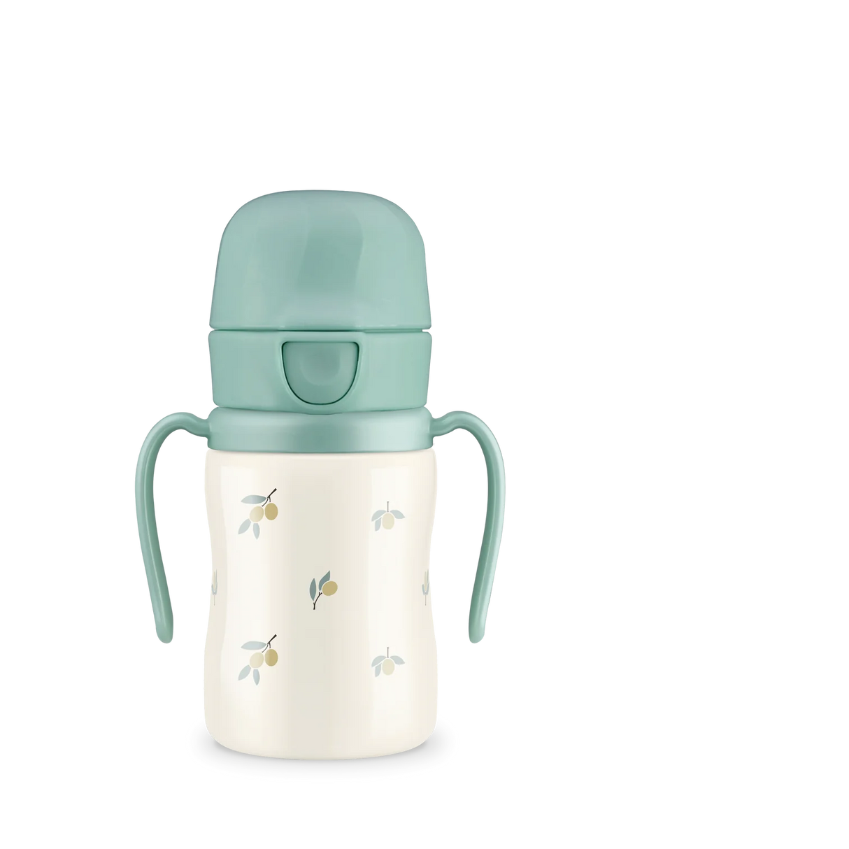 Grosmimi Olive Pistachio Stainless Straw Cup(200mL/300mL)