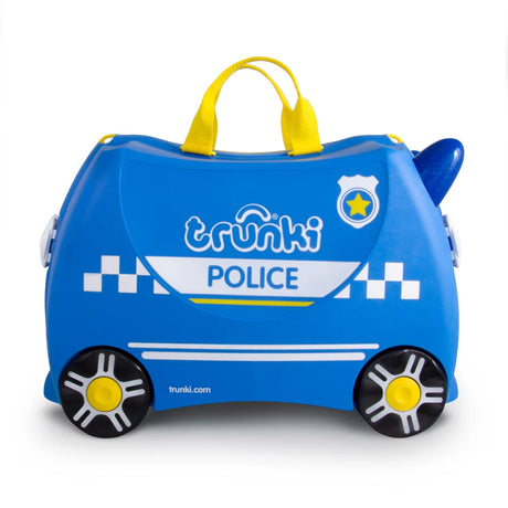 Trunki Ride-On Suitcase - Percy the Police Car