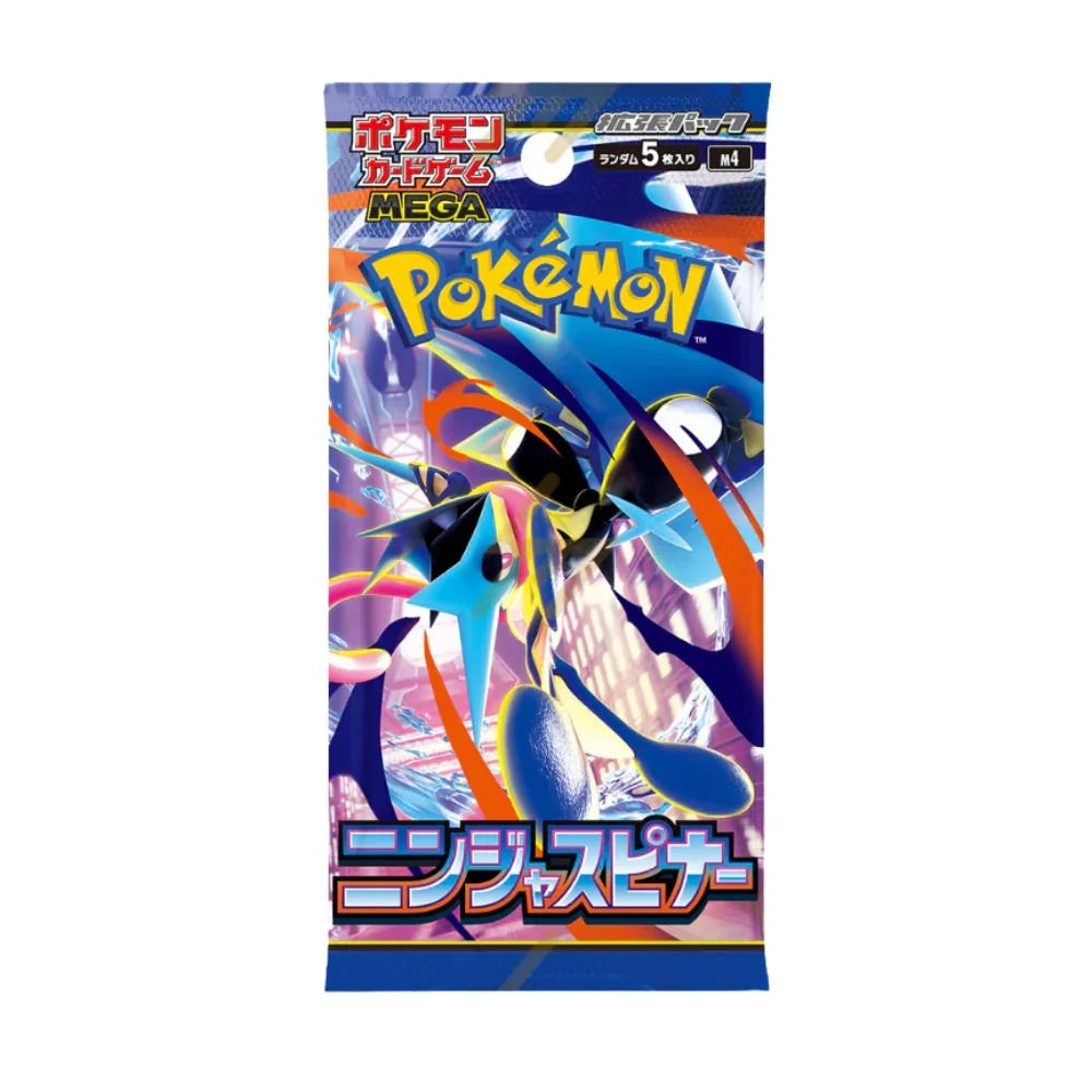 Pokémon TCG Mega Evolution - M4 Ninja Spinner Booster Pack (Japanese)