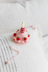 Design & Delight Gifts Strawberry Party Crochet Outfit Set 🍓🎉