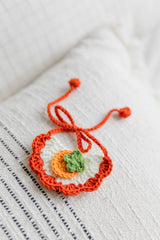 Design & Delight Gifts Citrus Party Crochet Outfit Set 🍊🎀