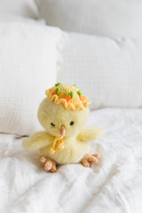 Design & Delight Gifts  Carrot Patch Crochet Bib/Collar and Hat Set 🥕🌼🐇