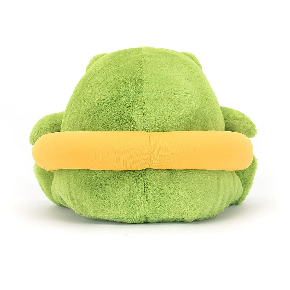 Jellycat Ricky Rain Frog in a Rubber Ring