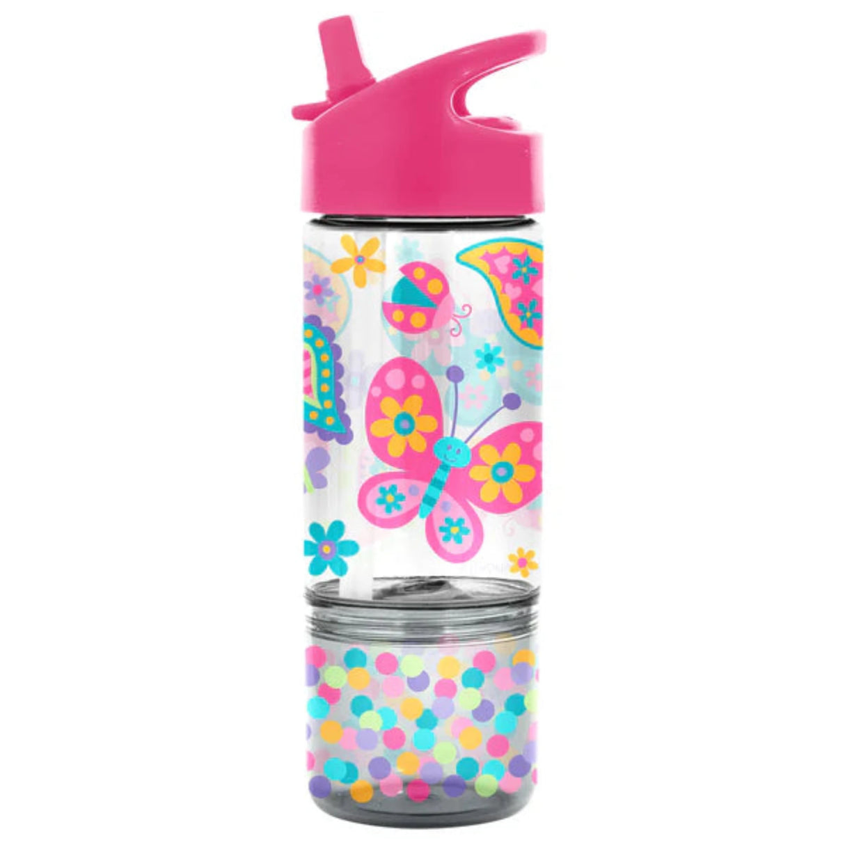 Stephen Joseph Sip & Snack Bottle - Butterfly